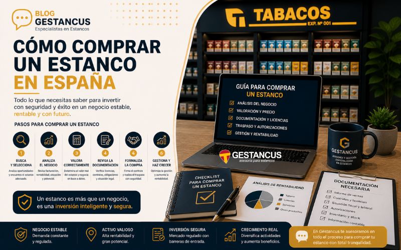 Cómo comprar un estanco en España