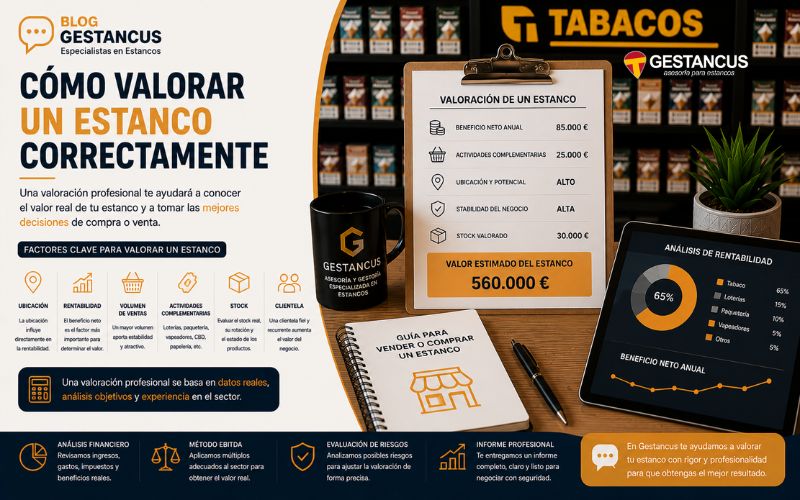 Cómo valorar un estanco correctamente