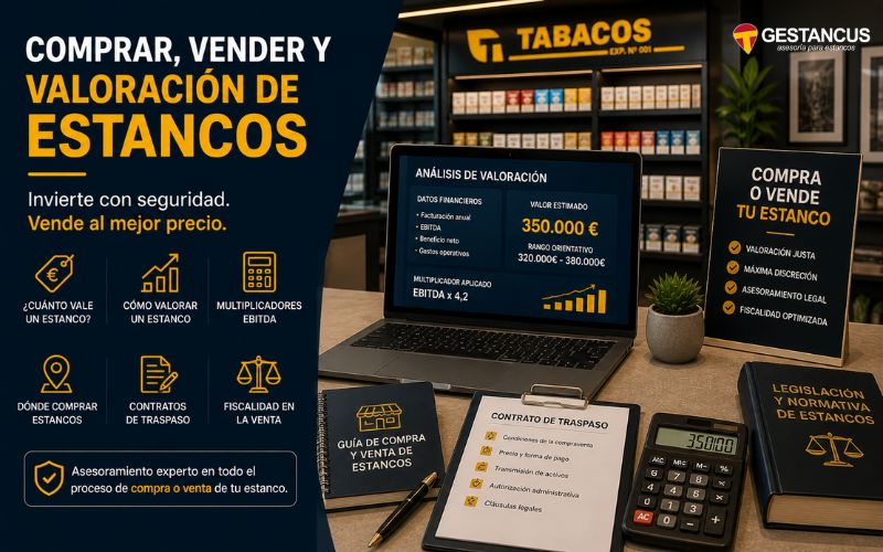 Comprar o vender un estanco en España