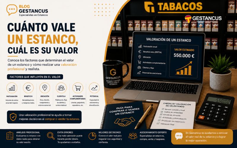 Cuánto vale un estanco, cuál es su valor
