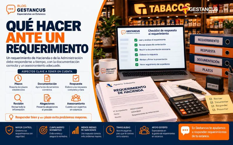 requerimiento Hacienda estanco