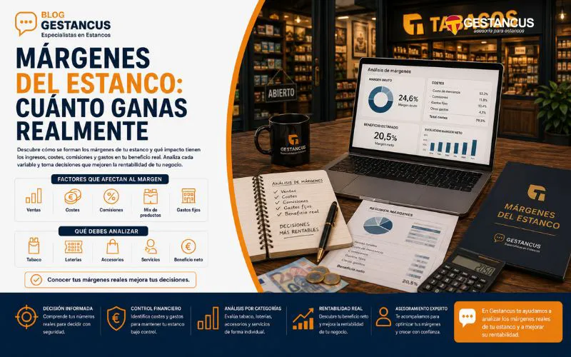Márgenes del estanco: cuánto ganas realmente