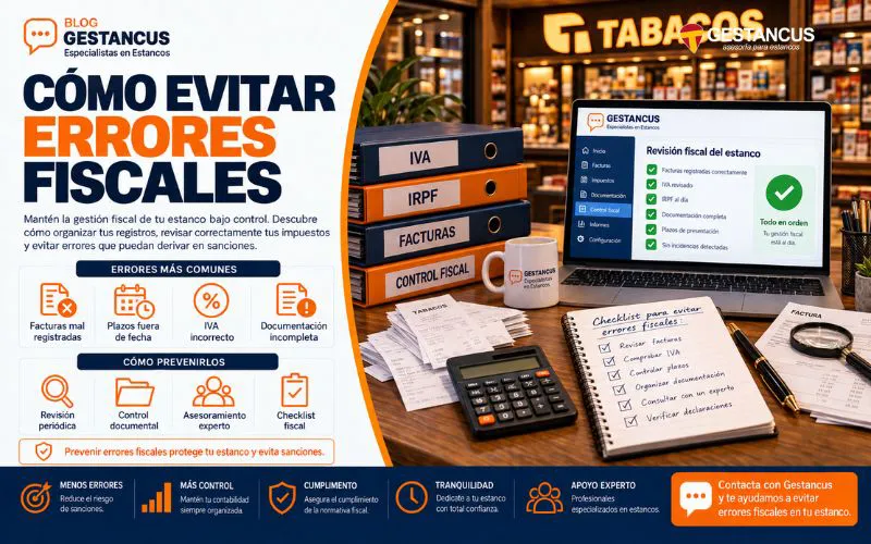 errores fiscales estanco