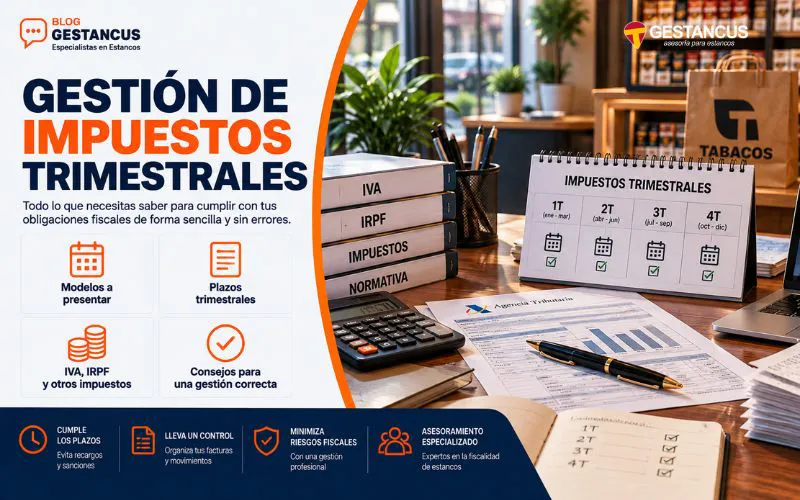 impuestos trimestrales estanco