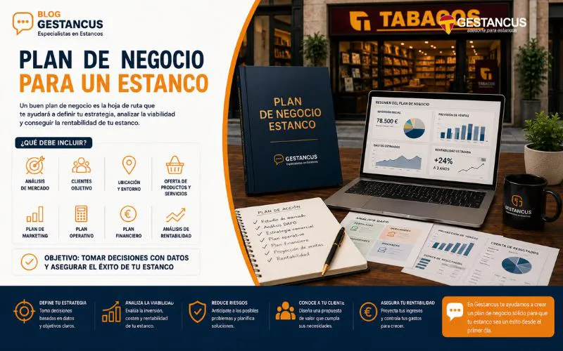 Plan de negocio para un estanco