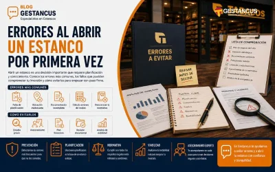 Errores al abrir un estanco por primera vez