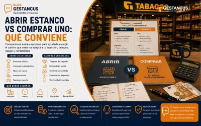 Abrir estanco vs comprar uno: qué conviene