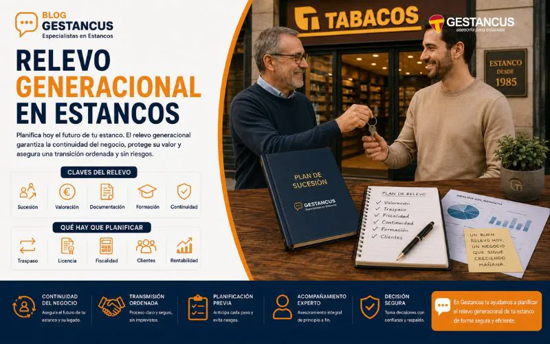 Relevo generacional en estancos