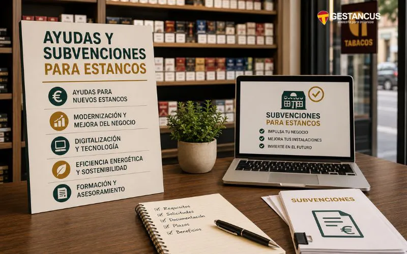 Ayudas y subvenciones para estancos