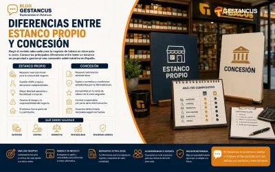 Diferencias entre estanco propio y concesión