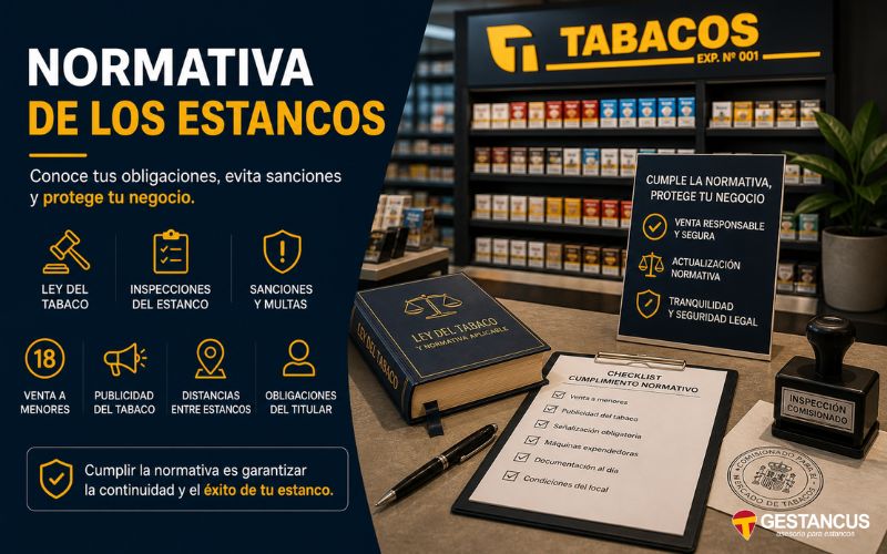 Normativa de los estancos en España: leyes, obligaciones y sanciones que debes conocer Normativa de los estancos en España