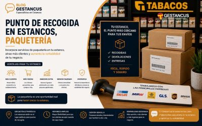 Punto de recogida en estancos, paquetería