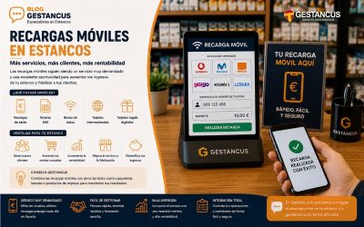 Recargas móviles en estancos