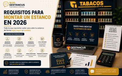 Requisitos para montar un estanco en 2026